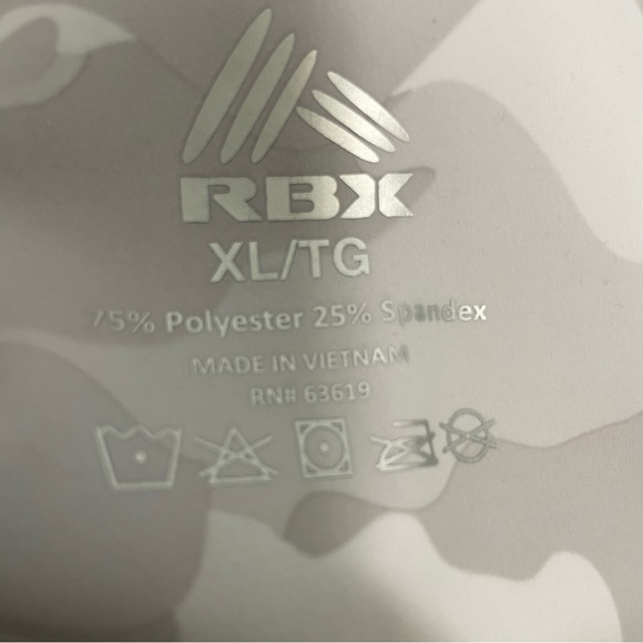 RBX white camp capris casual activewear! - Picture 4 of 8